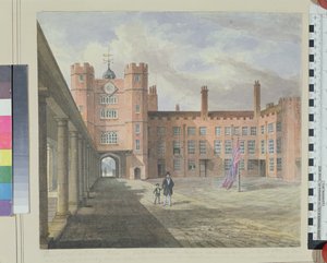 View of the Courtyard at St. James